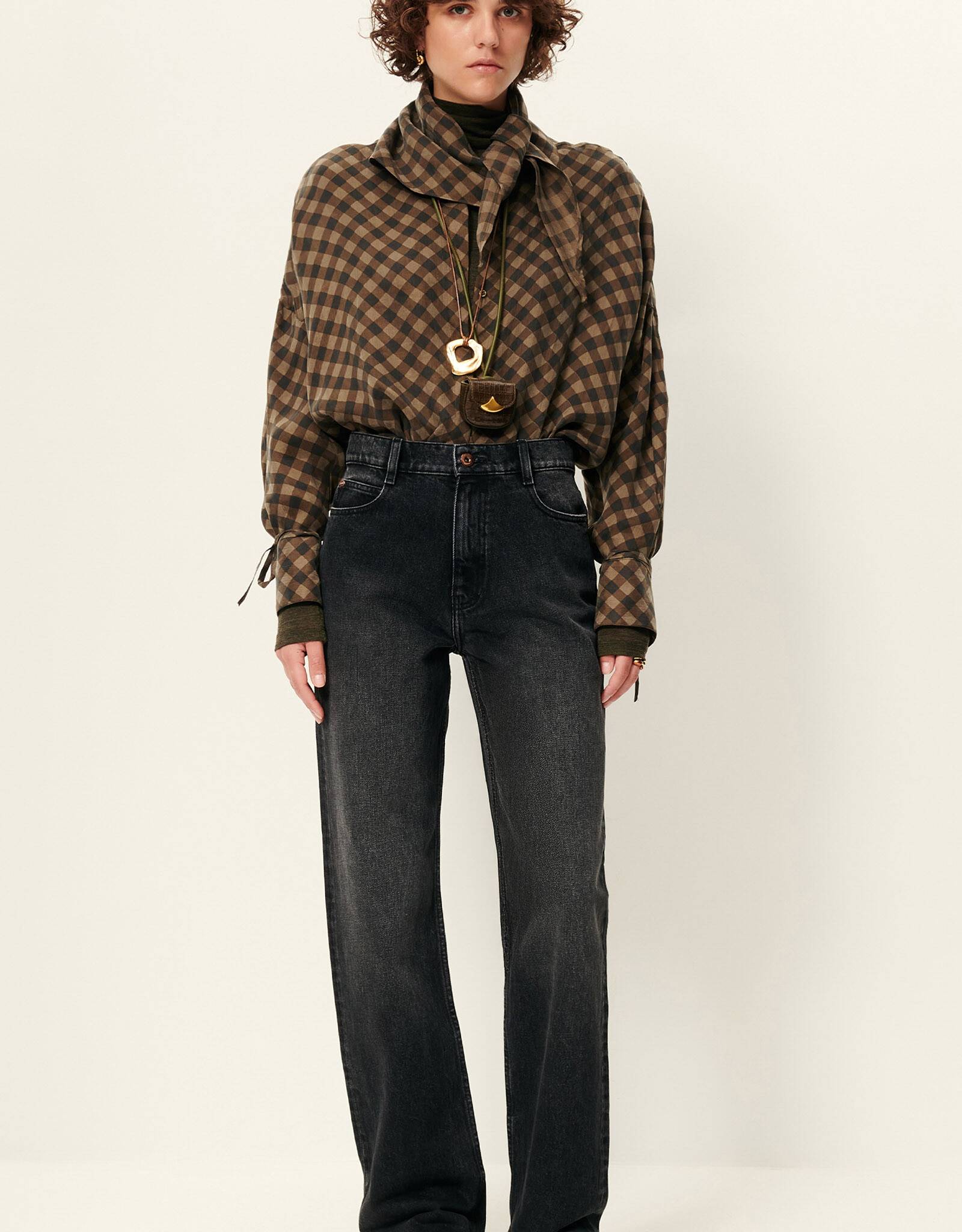 Sessun ARMANCHECKS-Moss Mood