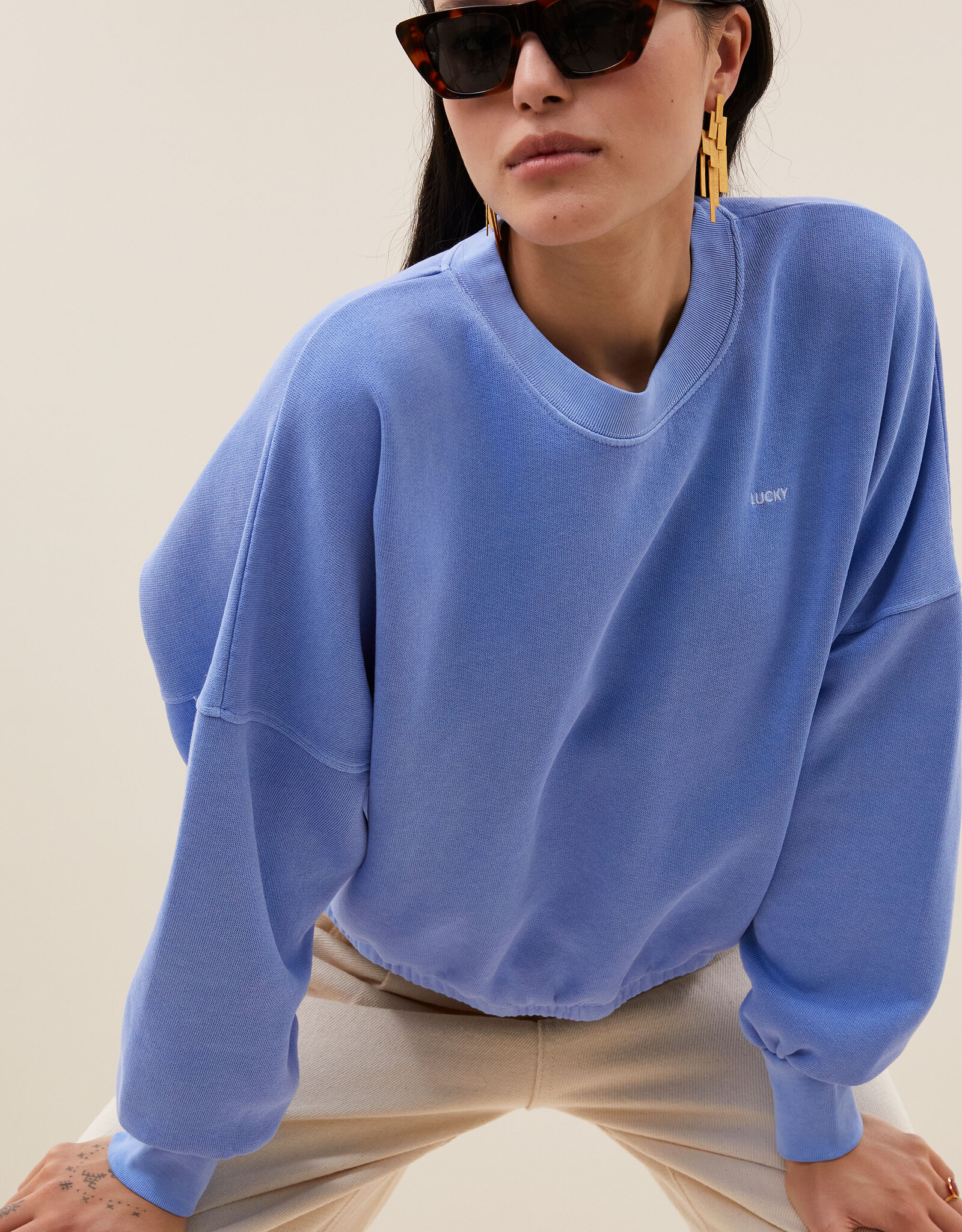 By-bar malyn sweater city blue