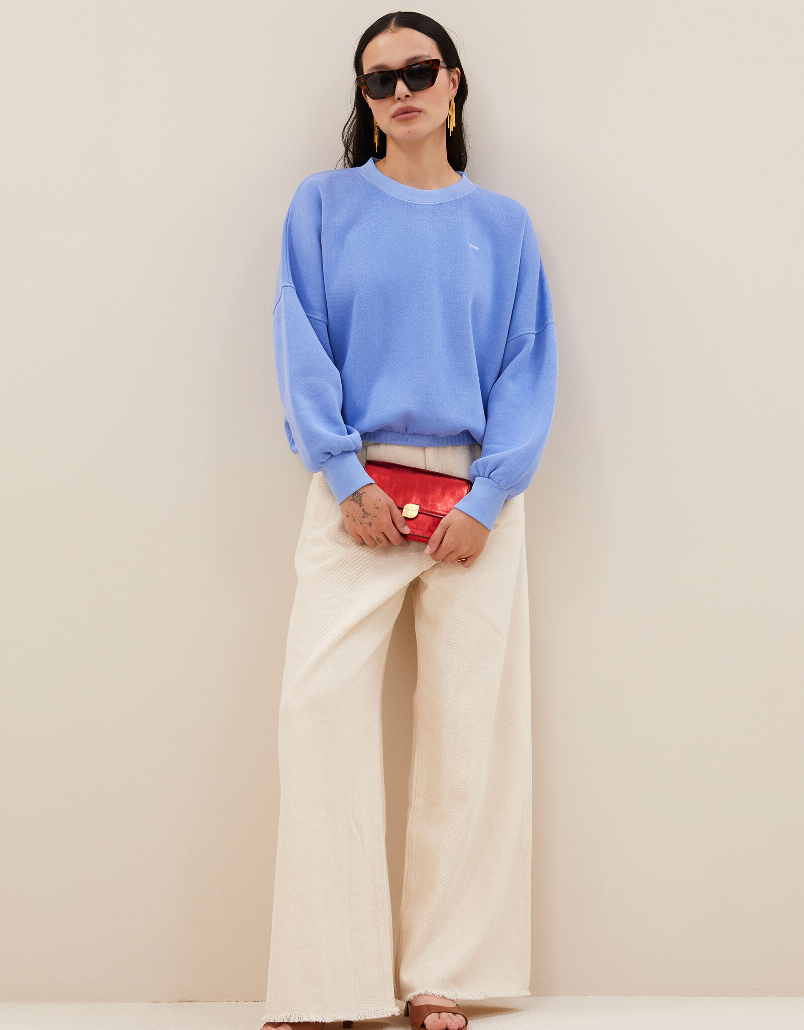 By-bar malyn sweater city blue