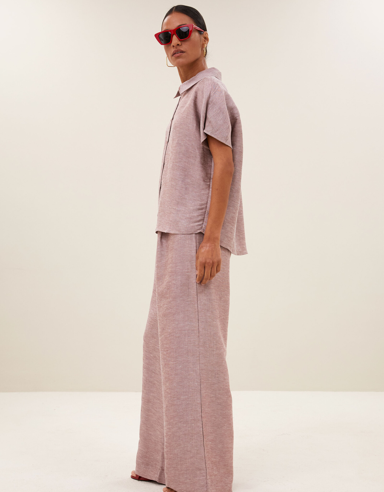 By-bar celin gloss pants mellow rose