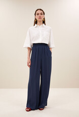 By-bar benji viscose pants winter blue