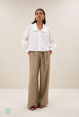 By-bar semmy poplin blouse white