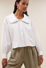 By-bar semmy poplin blouse white