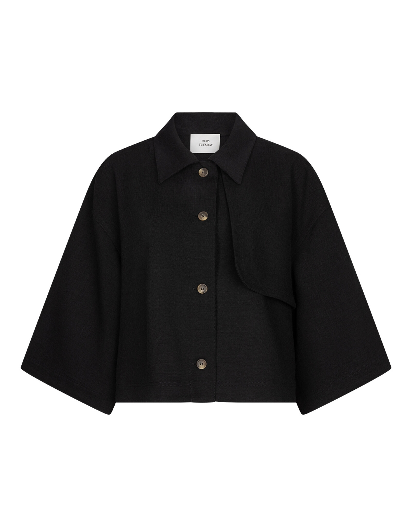 Ruby Tuesday PATTIN Poncho style jacket BLACK