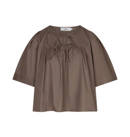 Ruby Tuesday IELINE short sleeves poplin top Mud