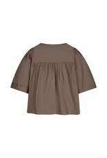 Ruby Tuesday IELINE short sleeves poplin top Mud