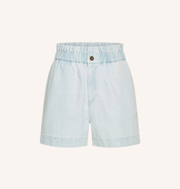 By-bar leon bleached denim short bleached denim