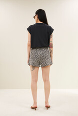 By-bar june grey cheetah shorts grey cheetah