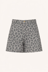 By-bar june grey cheetah shorts grey cheetah