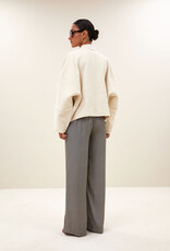 By-bar flora cotton jacket light chalk