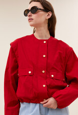 By-bar maggie zip jacket red