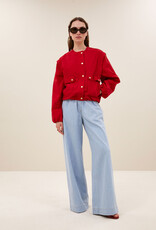 By-bar maggie zip jacket red