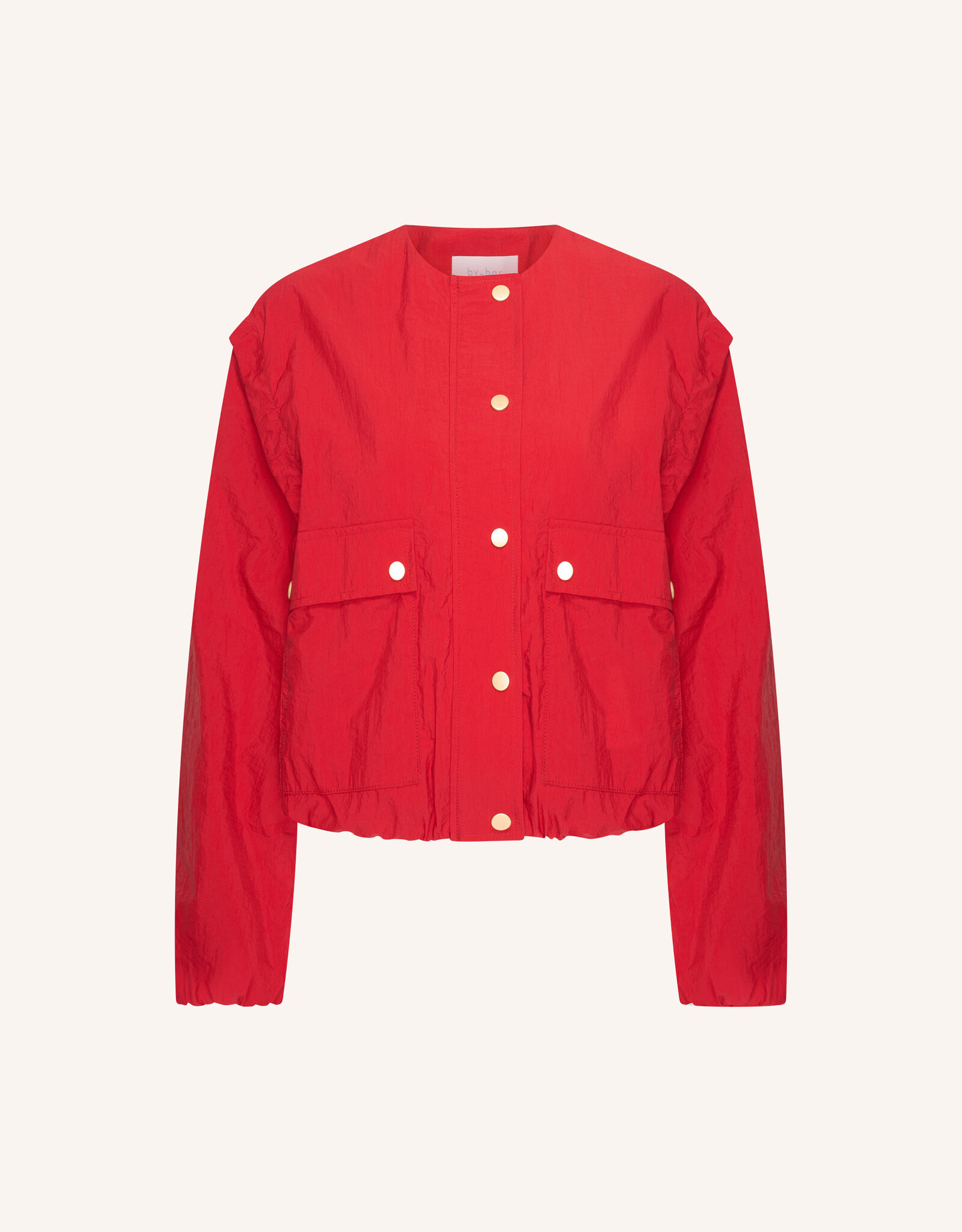 By-bar maggie zip jacket red