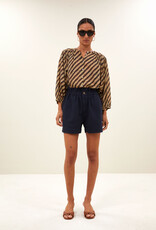 By-bar leon twill short captain blue