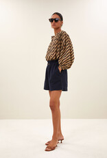 By-bar leon twill short captain blue