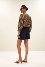 By-bar leon twill short captain blue