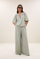 By-bar celin gloss pants light mint