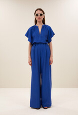 By-bar celin gloss pants kingsblue