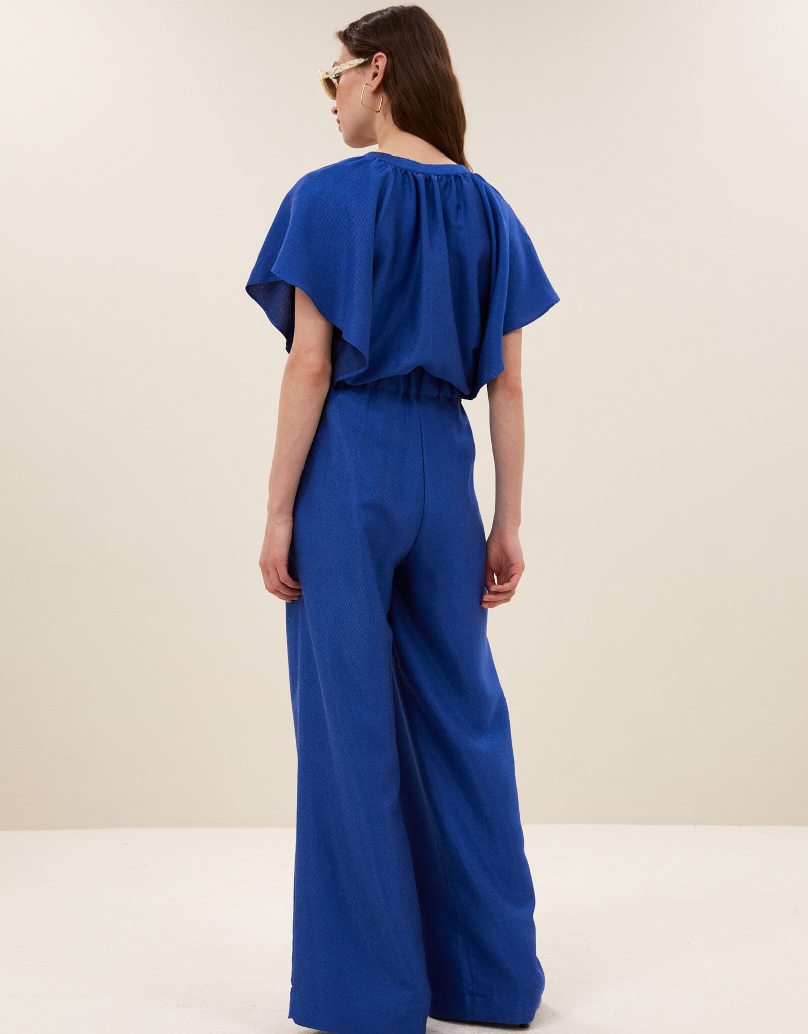 By-bar celin gloss pants kingsblue