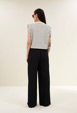 By-bar benji viscose pants jet black SS26