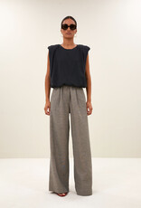 By-bar benji melange pants charcoal melee