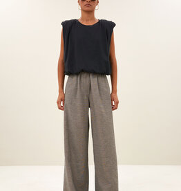 By-bar benji melange pants charcoal melee