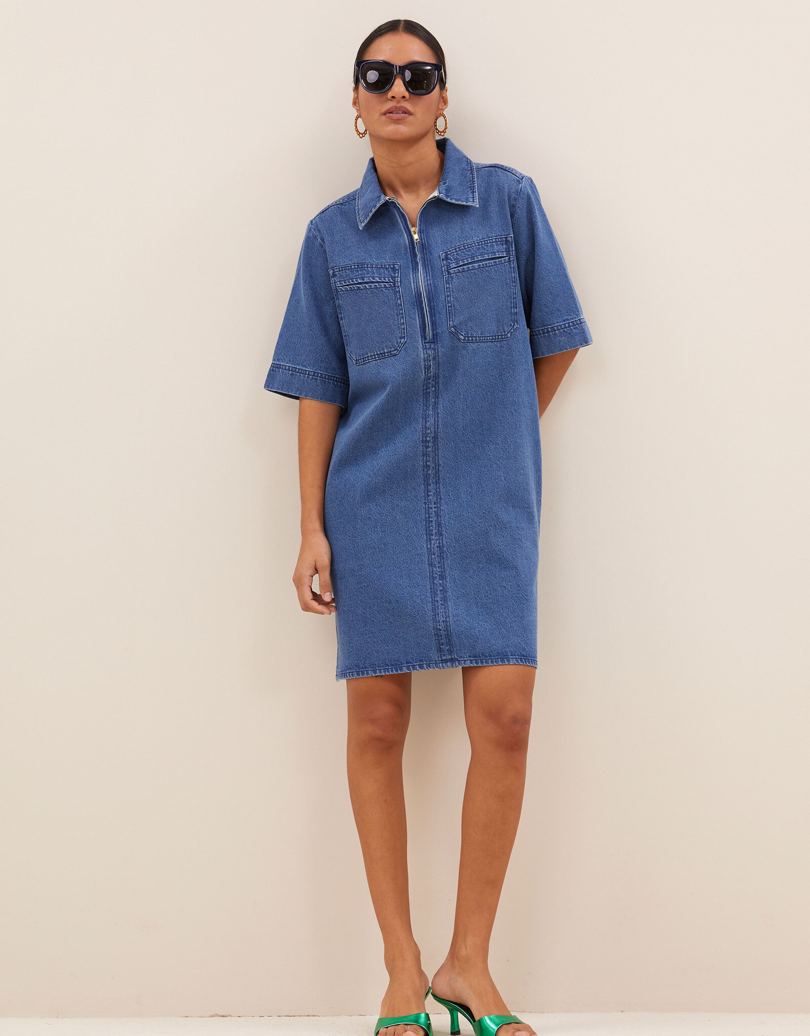 By-bar philipe denim dress medium denim
