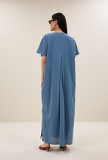 By-bar bali dress stone blue