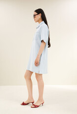 By-bar philipe bleached denim dress bleached denim