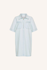 By-bar philipe bleached denim dress bleached denim