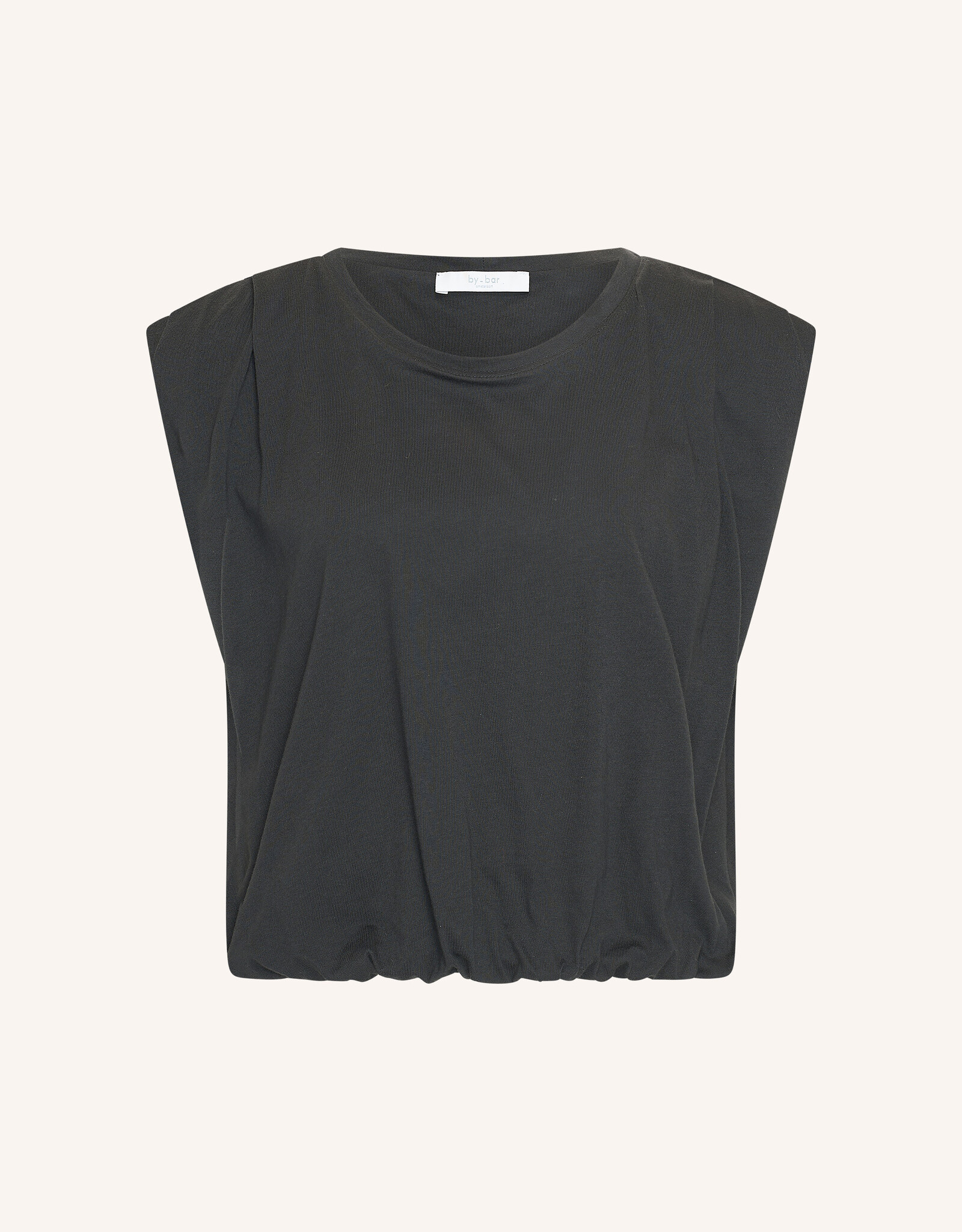 By-bar nilou jersey top jet black
