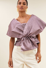 By-bar simone metallic top dusty lilac