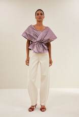 By-bar simone metallic top dusty lilac