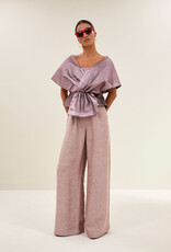 By-bar simone metallic top dusty lilac
