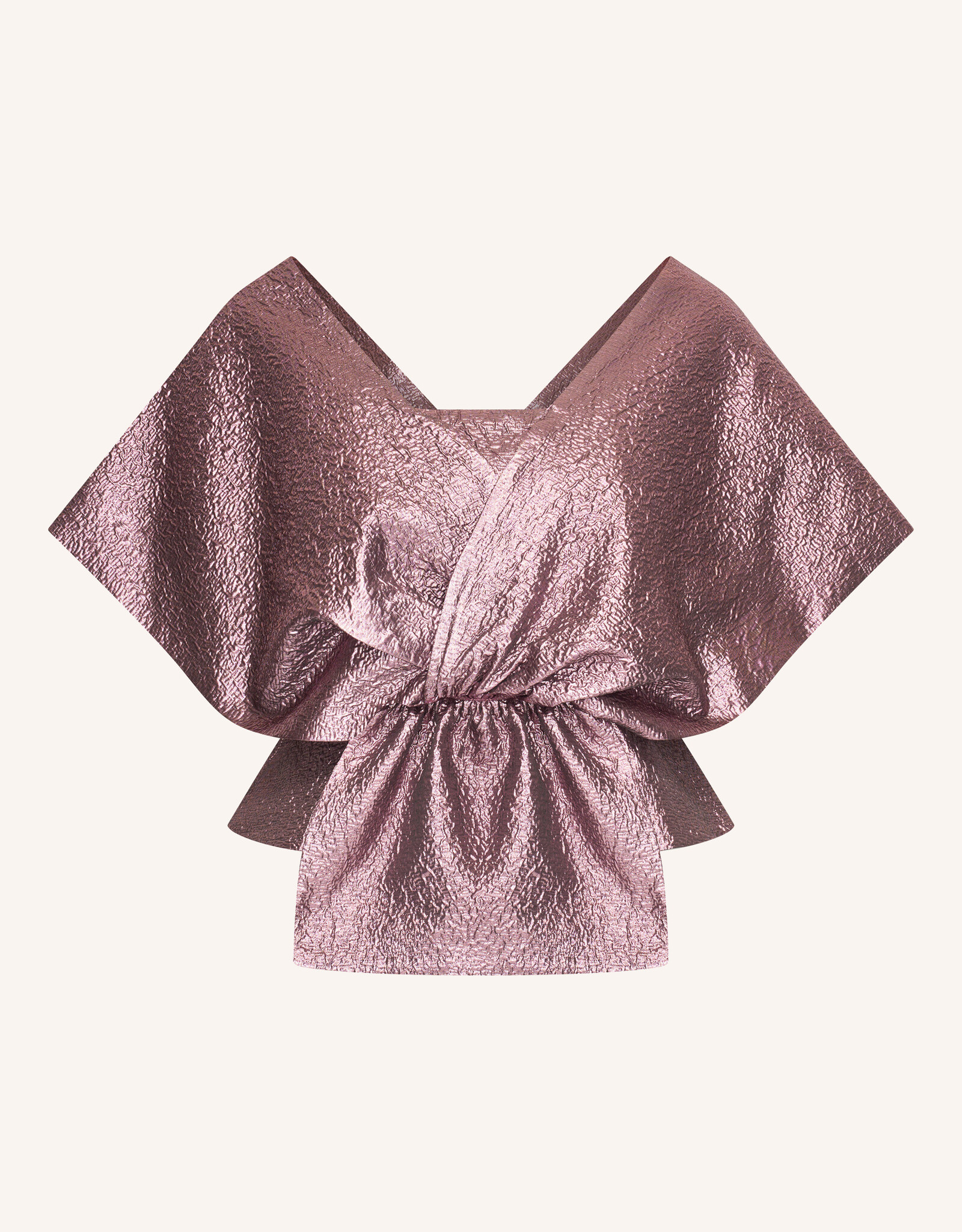 By-bar simone metallic top dusty lilac