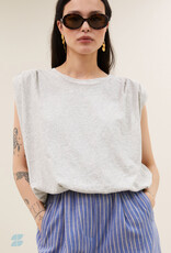 By-bar nilou jersey top grey melee