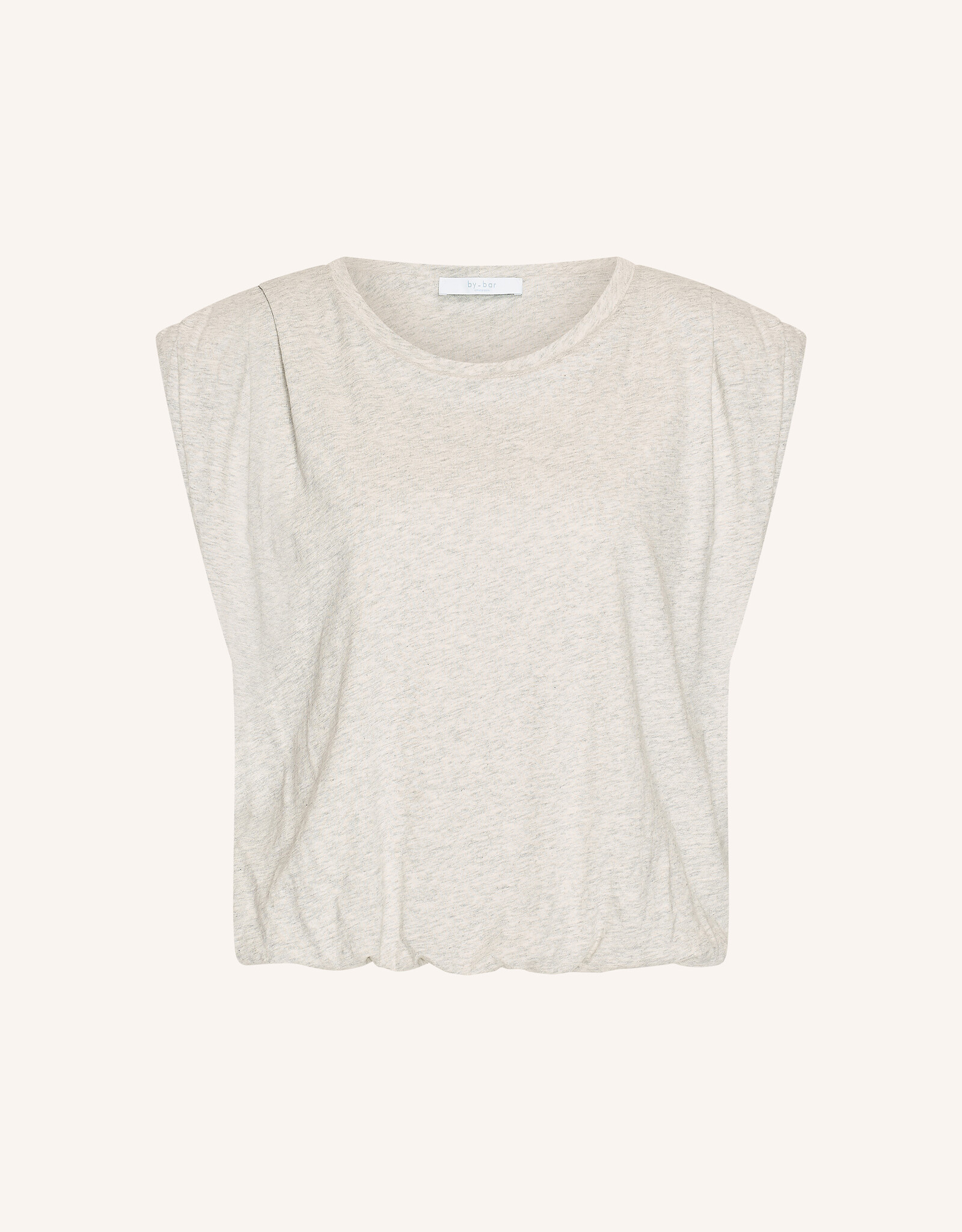 By-bar nilou jersey top grey melee