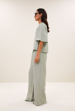 By-bar blake gloss blouse light mint