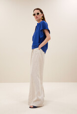 By-bar vina gloss blouse kingsblue