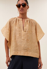 By-bar vina jacquard blouse desert