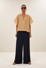 By-bar vina jacquard blouse desert