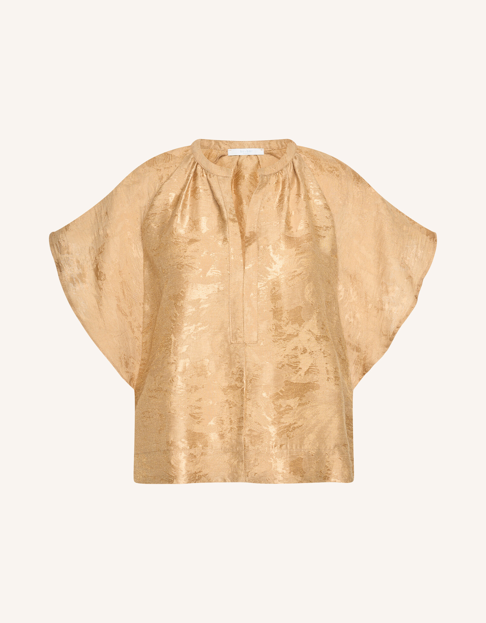 By-bar vina jacquard blouse desert