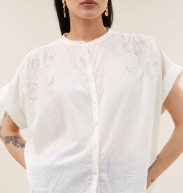 By-bar ally blouse off white