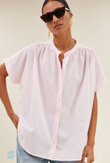 By-bar minte pinstripe blouse pink pin stripe