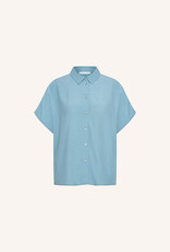 By-bar barley viscose blouse blue stone