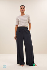 By-bar benji viscose pants graphite SS26