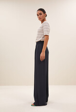 By-bar benji viscose pants graphite SS26