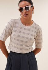 By-bar benji viscose pants graphite SS26