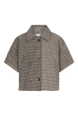 Ruby Tuesday CISABO Poncho style jacket BLACK DUST MELANGE