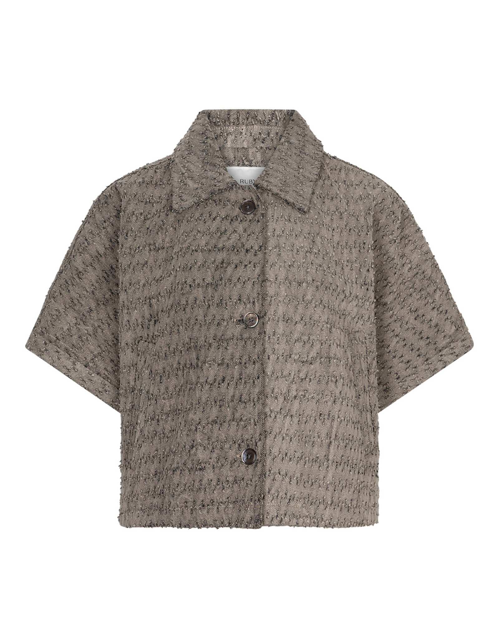 Ruby Tuesday CISABO Poncho style jacket BLACK DUST MELANGE